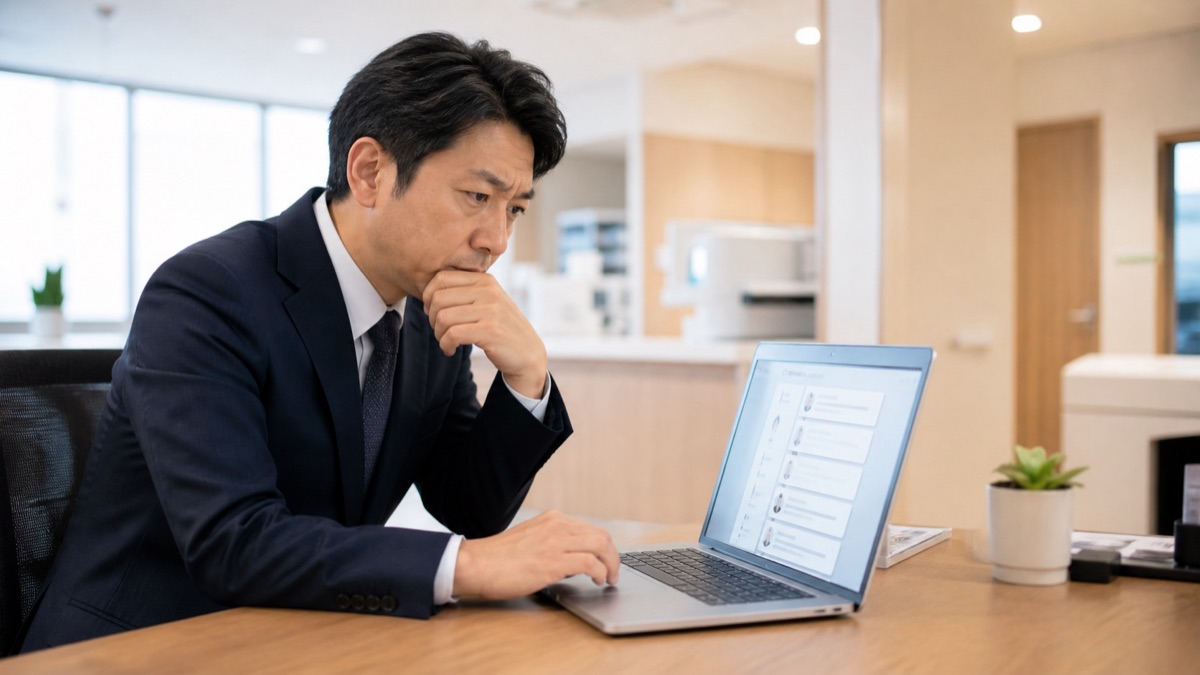 ポータルの一覧に埋もれる自院の掲載