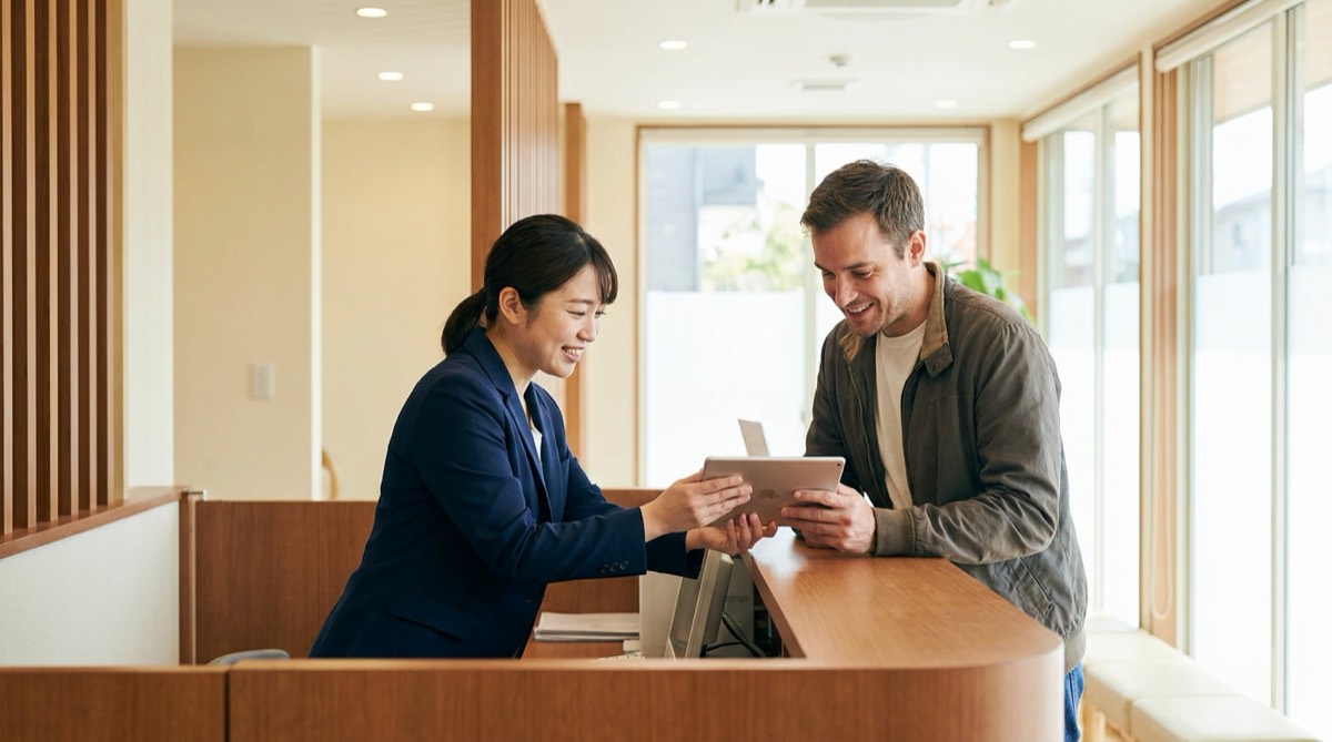 海外から来られる患者さん向けの仕組みをつくった