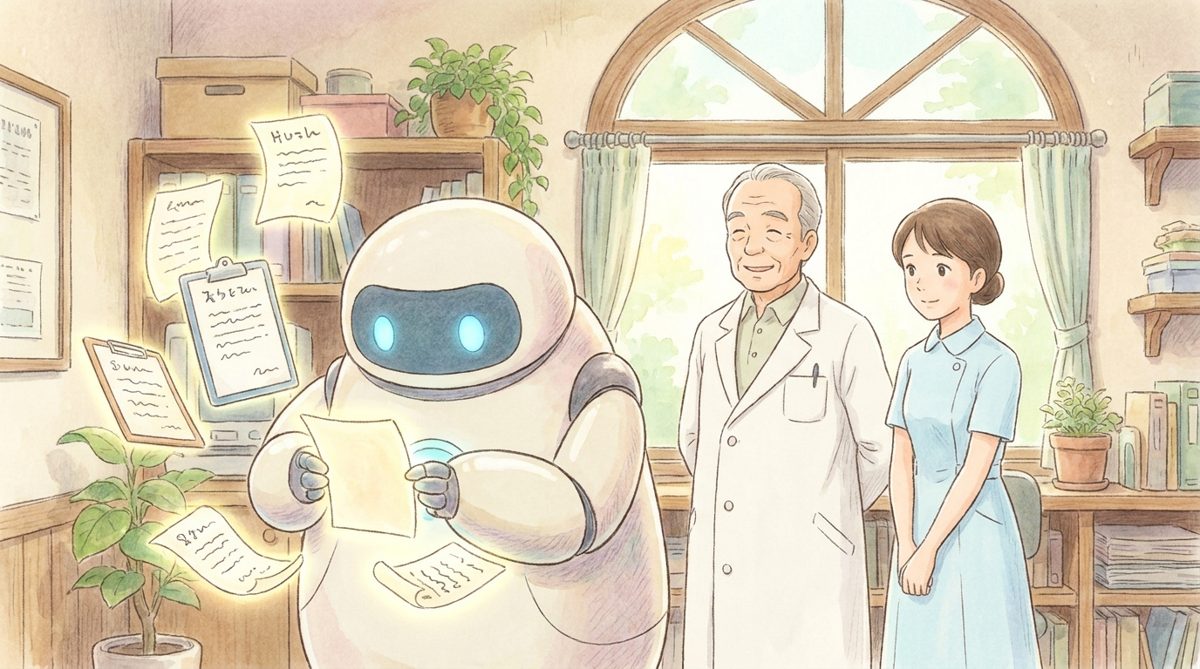 スタッフが協力してクリニックの情報を発信するイメージ